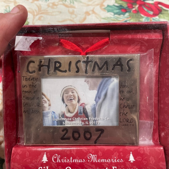 Christmas picture frame ornament - Picture 1 of 4